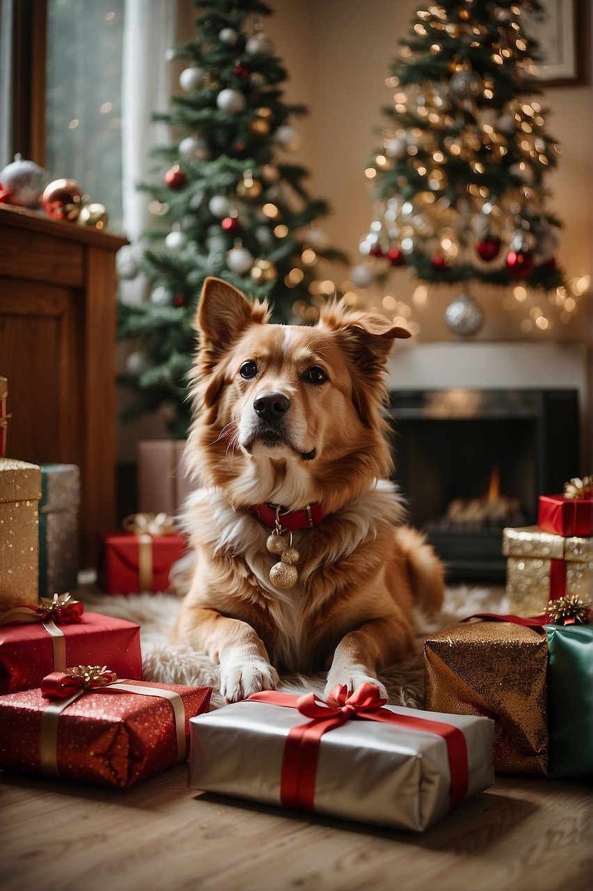 Deck the Paws: Introducing Pets to Holiday Decorations